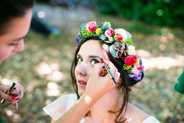 la fille aux fleurs - mariage