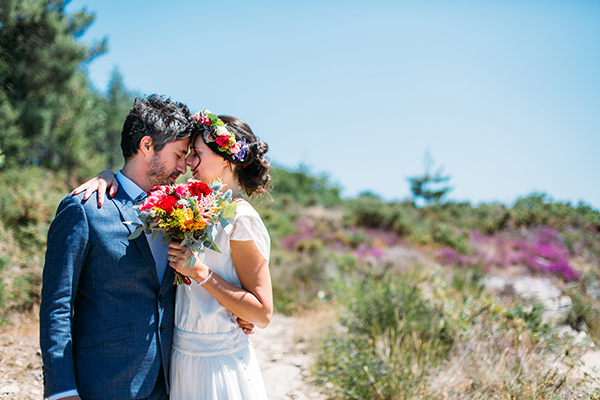 la fille aux fleurs - mariage