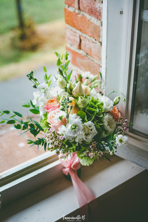 la fille aux fleurs - mariage