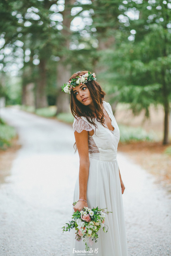 la fille aux fleurs - mariage