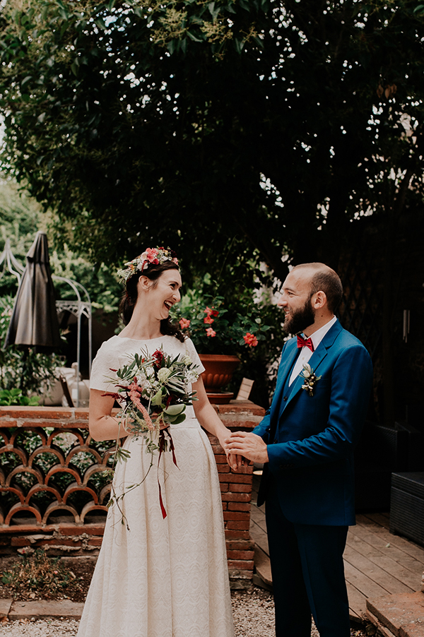 la fille aux fleurs - mariage