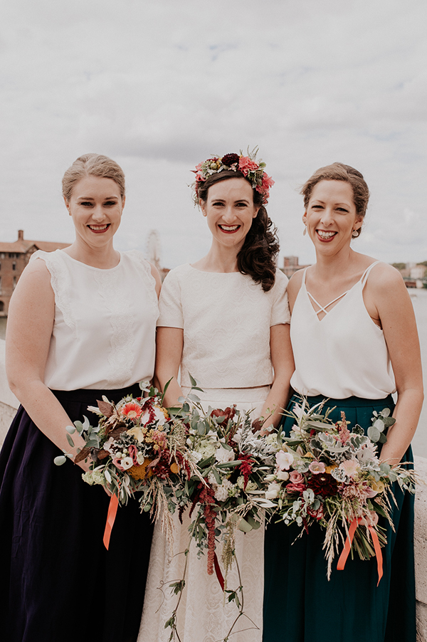 la fille aux fleurs - mariage