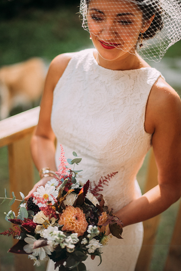 la fille aux fleurs - mariage