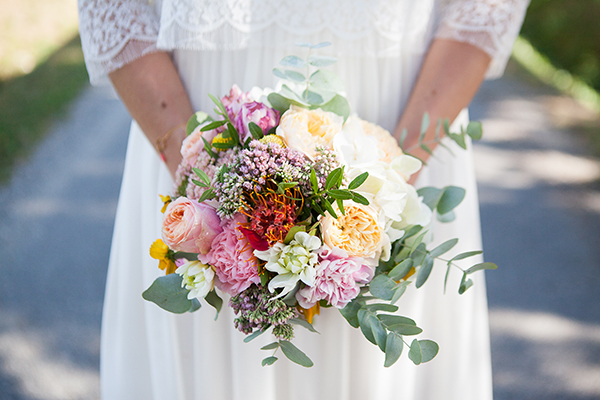 la fille aux fleurs - mariage
