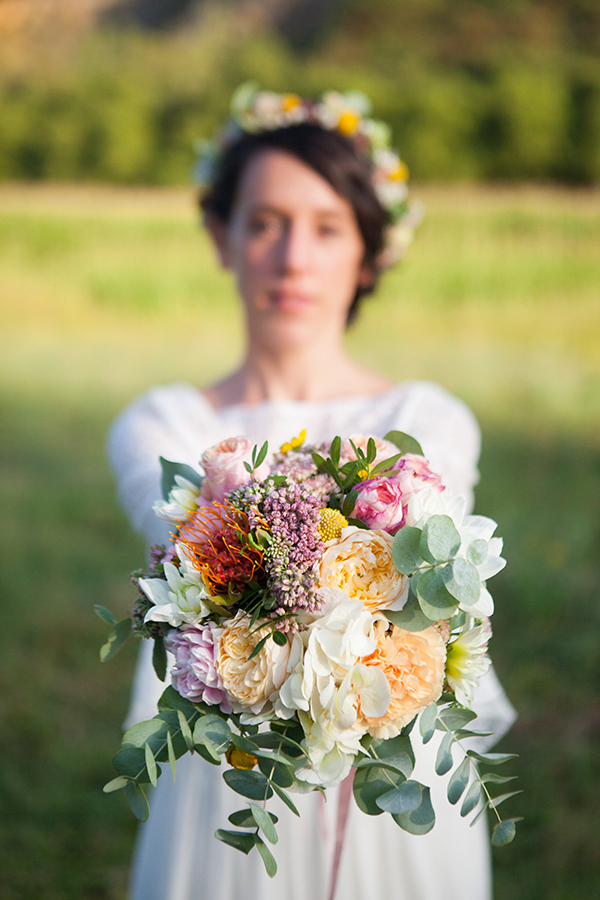 la fille aux fleurs - mariage