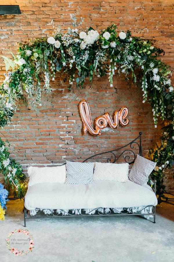 la fille aux fleurs - mariage