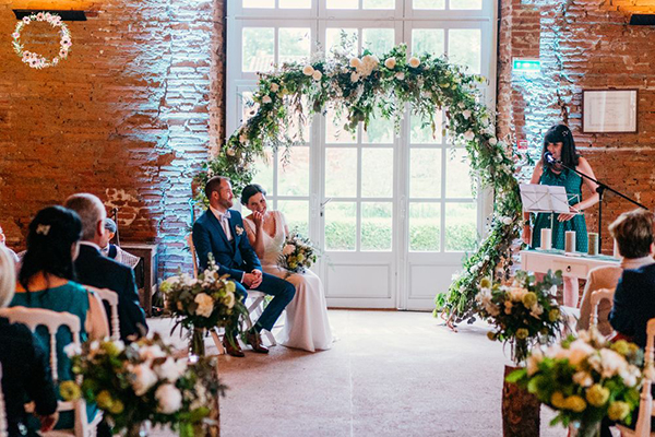 la fille aux fleurs - mariage