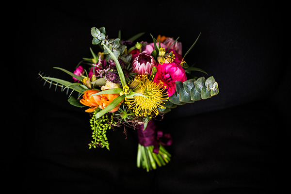 la fille aux fleurs - mariage