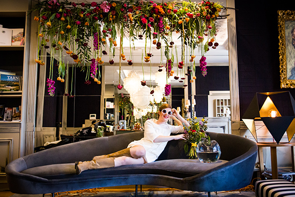 la fille aux fleurs - mariage